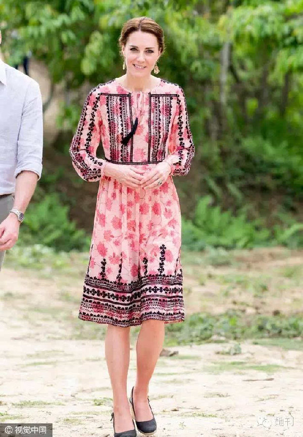 她貴比英女王，卻穿幾百塊的衣服美翻東南亞！