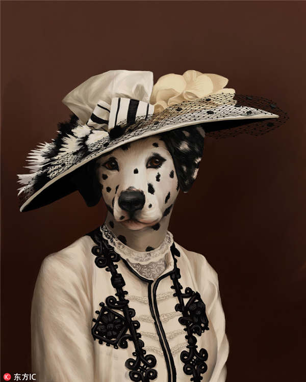 狗年到：看世界各地的狗狗藝術(shù)品（組圖）